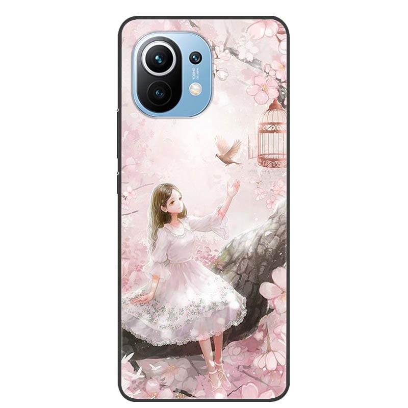 For Xiaomi 11 Lite 5G NE Case Protective Silicone TPU Phone Cases for Xiaomi Mi 11 Lite 5G Shockproof Covers 11Lite Soft Fundas