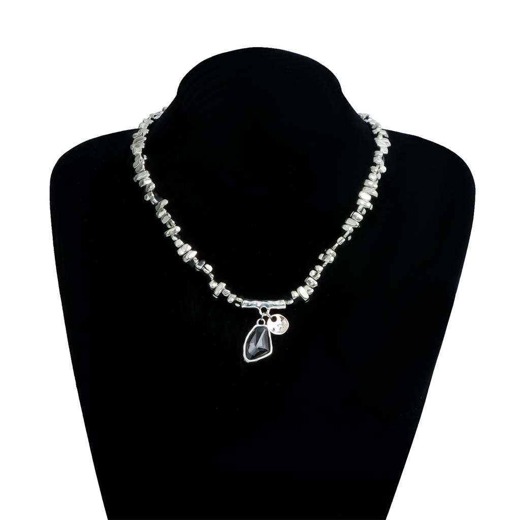 Crystal Pendant Necklace for Women Irregular Choker Jewelry Gifts