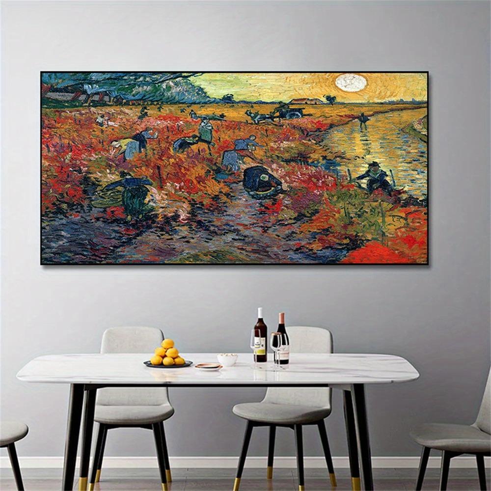 Famous Canvas Painting Van Gogh Posters and Prints Landscape Wall Art Pictures for Modern Living Room Cuadros Decor