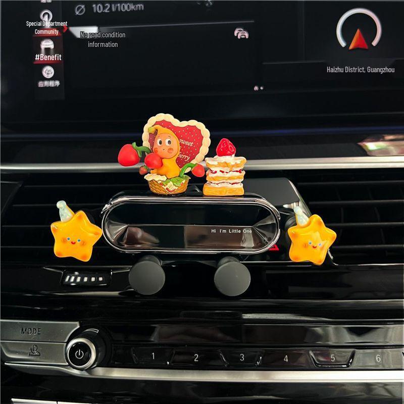 Star Person 2025 Car Air Vent Phone Holder - Cute, Clip-on, Navigation Aid for Men & Women.