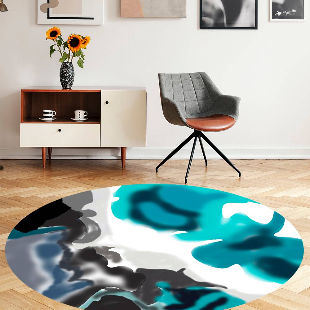 

Mosimoso Home H1078 Ковер с точечной подошвой и цифровой печатью 100x100 cm