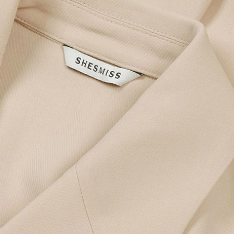 Ona S miSS  Košilové šaty se dvěma záševky