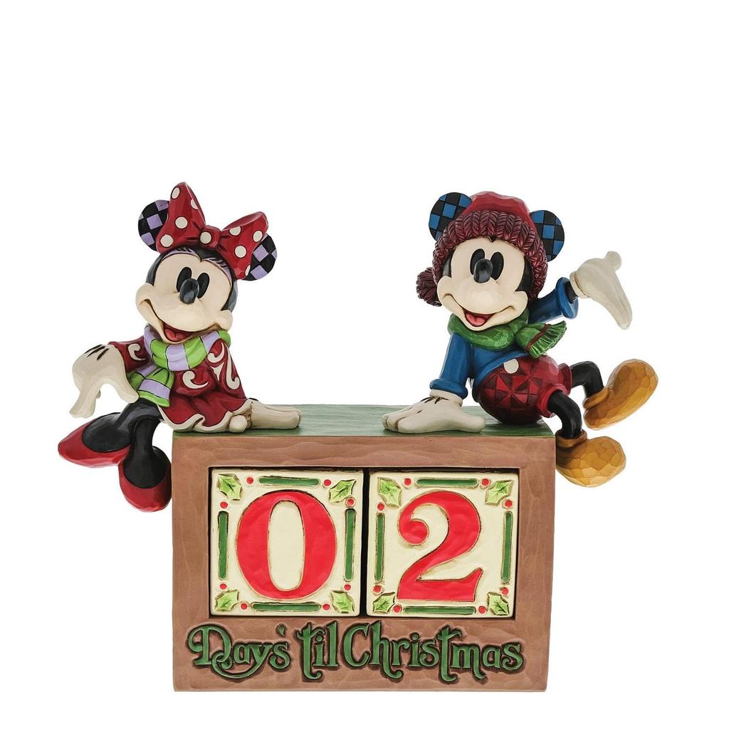 Enesco Advent Mikke Minni Advent 8 x 23 x DTR6013057 Kalender/Figur "Disney Traditions" & Størrelse H19.5cm