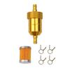 Aluminum Fuel Filter Inline Filter Motorcycle Fuel Filter Lightweight
