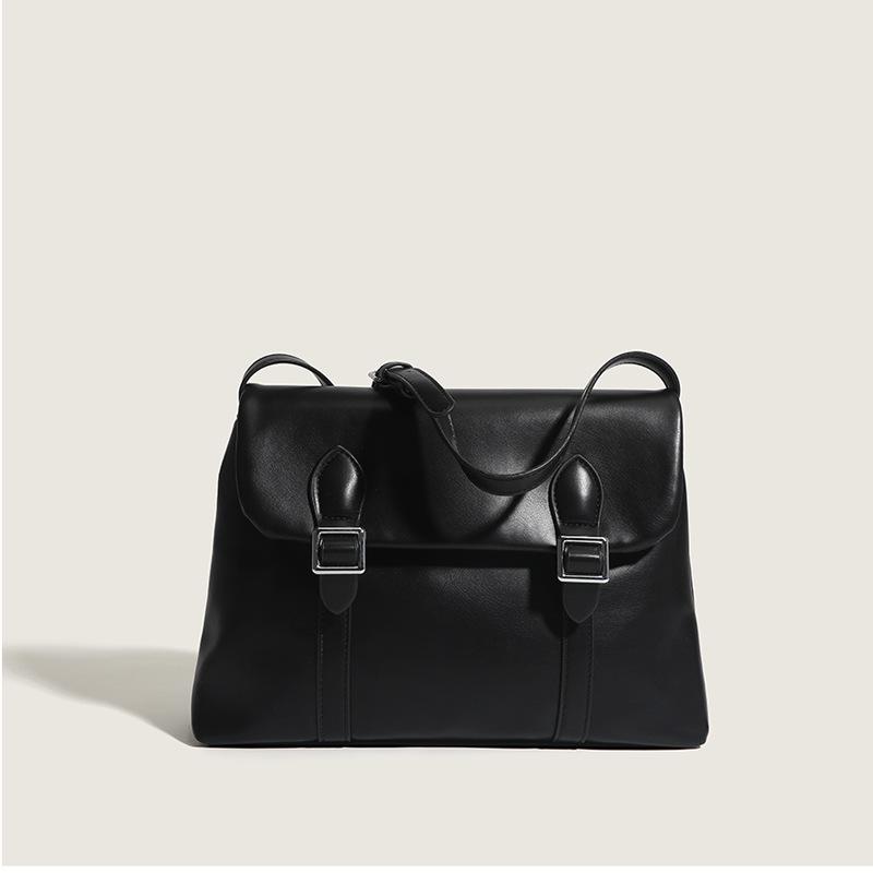 

Легкая роскошная сумка осень-зима PU новая большая вместительная простая сумка повседневная универсальная сумка через плечо сумка через плечо