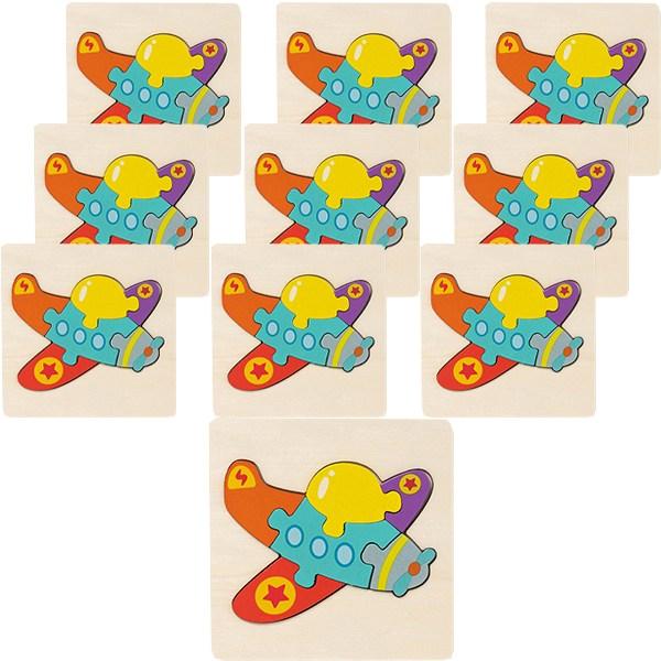 

Folk painting shops Simple Puzzle Plan Udowd0119, 10, 6 pieces, Korea Best Toddler Puzzle