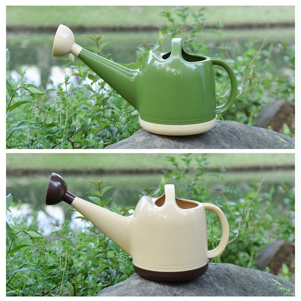 Large Capacity Watering Pot Thickened Long Spout Kettle Durable 4L Watering Can  Vegetable Planting