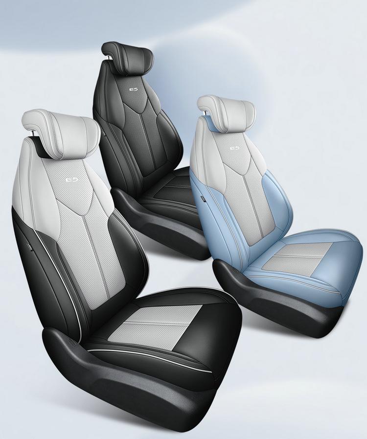 Custom Leather Seat Covers for 2025 Buick E5 Pioneer Pro Edition - Full Coverage