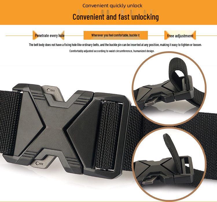 Customizable Quick-Release Tactical Training Elastic Belt