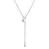 Light Luxury Niche Pull Collarbone Chain Women's High-end Pearl Necklace Long Niche Sweater Chain Accessories Trendy Jewelry Women