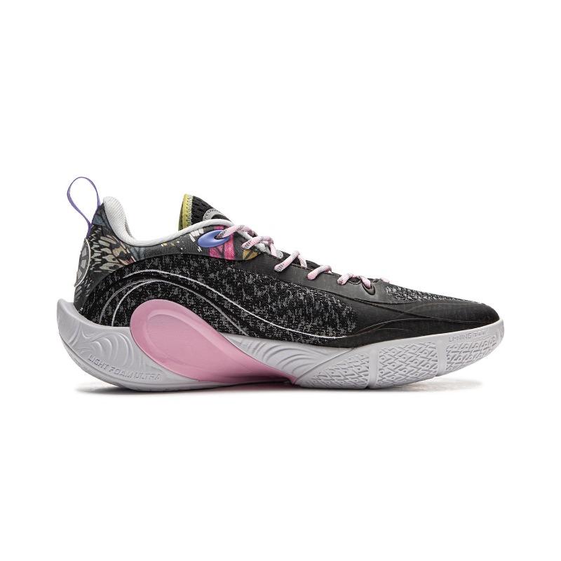 Li-Ning DLO1 Butterfly D'Angelo Russell 1st Gen Men Low Top Basketball Shoes Black Gray ABPV009-5