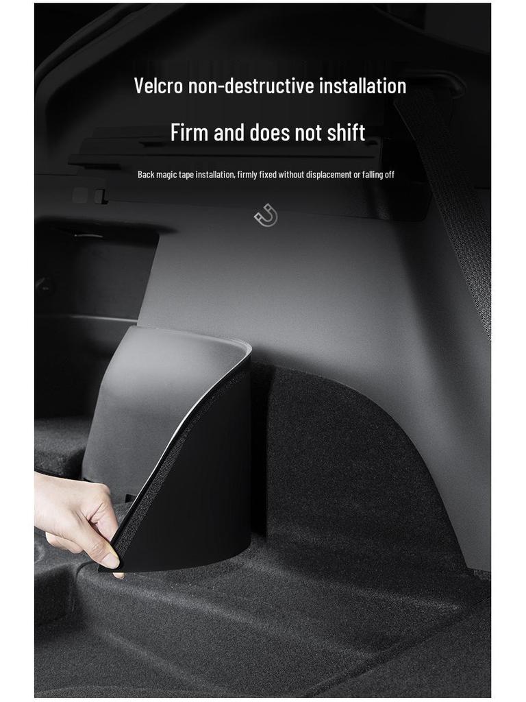 Tesla Model Y Suede Trunk Side Panel Pad