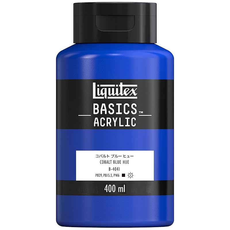 

liquitex acrylic paints basics cobalt blue hue B-041 400ml