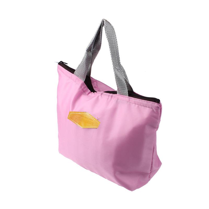 

Водонепроницаемый портативный изолированный ящик для хранения продуктов для пикника, сумка для обеда, PK розовый