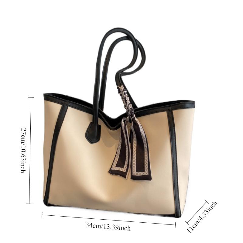 2026 New High-end Texture Commuter Big Bag Fashiable Versatile Shoulder Tote Bag Shopping Bag Large-capacity Bag