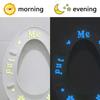 Glow In The Dark Funny CartoonToilet Stickers Waterproof Removable Self-Adhesive PVC Decals Bathroom Decor Wall Stickers