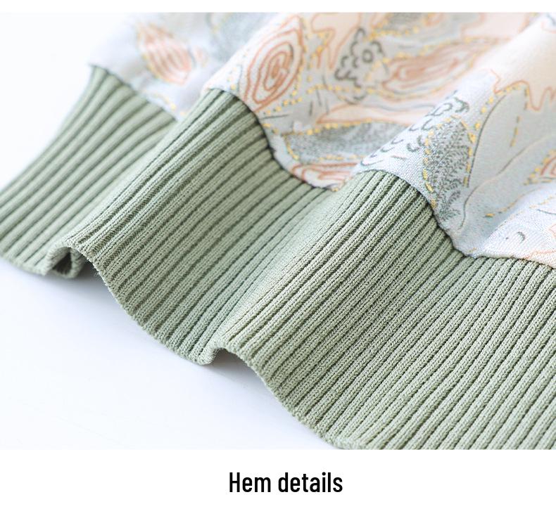 2026 New Chinese Style Ice Silk V-Neck Short-Sleeve Top for Mothers - Elegant Summer Shirt for Middle-Aged and Elderly Women