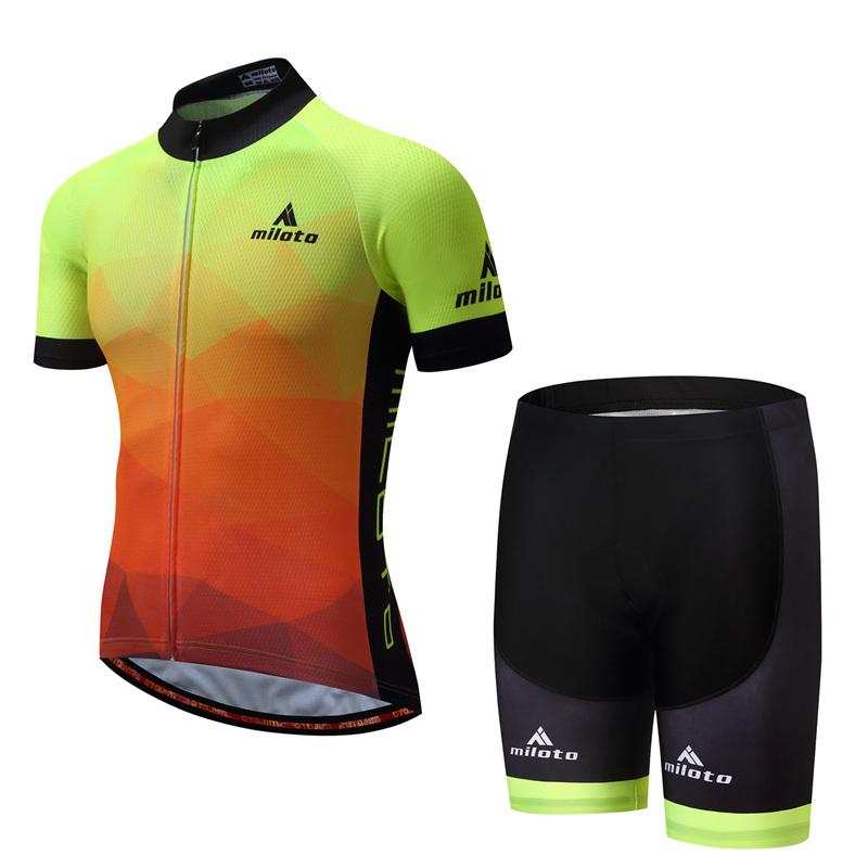 Summer Cycling Clothing Set, Breathable Suit for Mountain Biking, Triathlon,2026 Summer Breathable Cycling Suit Set