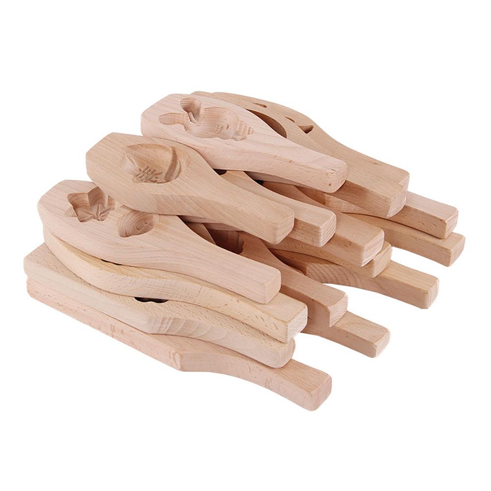 Wooden Pastry Mould Mung Bean Cake Mold Baking Tool 3d Ice Cream Diy Kitchen Household Products A Snack Accessories Party Gift
