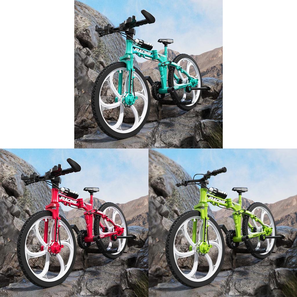 Plastic Mountain Bike Model Toy With Realistic Design For Boys And Collectors