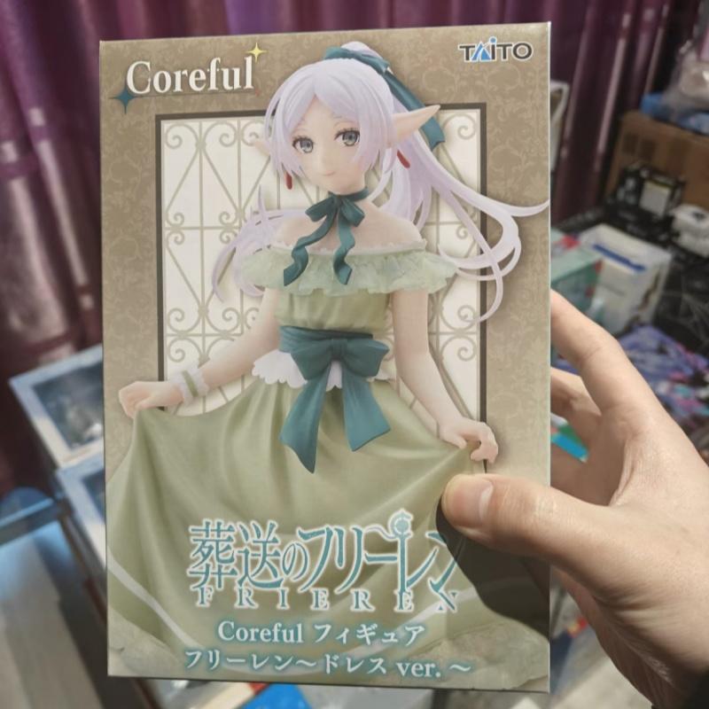 Taito Coreful Frieren Figure Authentic In Stock Action Figure Frieren Beyond Journey'S End Dress Ver. Anime Prize Collectible