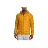 Under Armour Lightweight Solid Color Warm Hooded Down Jacket Winter Men Jacket Yellow 1373461-782