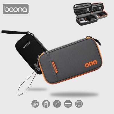 Portable Electronic Accessories Travel Case Cable Organizer Bag Gadget Carry Bag for iPad Cables Power USB Flash Drive Charger