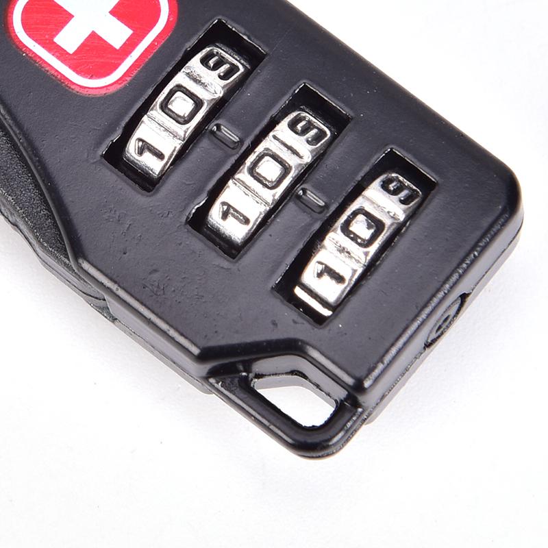 1Pc Camping Equipment Outdoor Multi Tool Luggage Password Lock Padlock