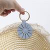 Yousheng Flower Magnetic Hat Clip Hands-Free Bag Backpack Handbag Luggage Hanging Faux Leather Cap Holder Vacation Traveling Essentials
