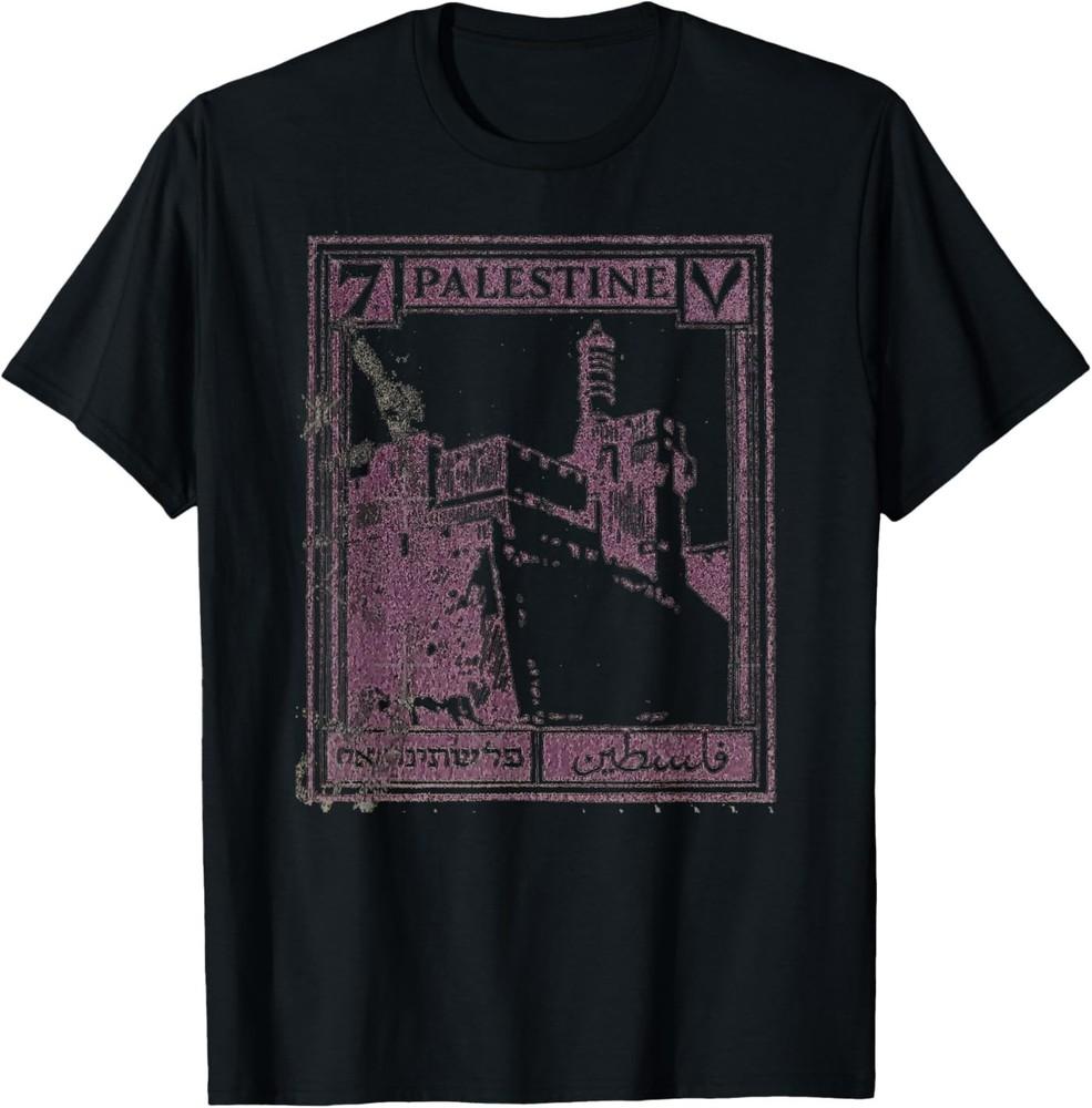 

Free Palestine Vintage Stamp Stand for Peace Middle East T-Shirt 2XL