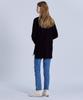 BASIC HOUSE Women'S Cotton Single Layered Long Sleeve T-Shirt Black Lats0217