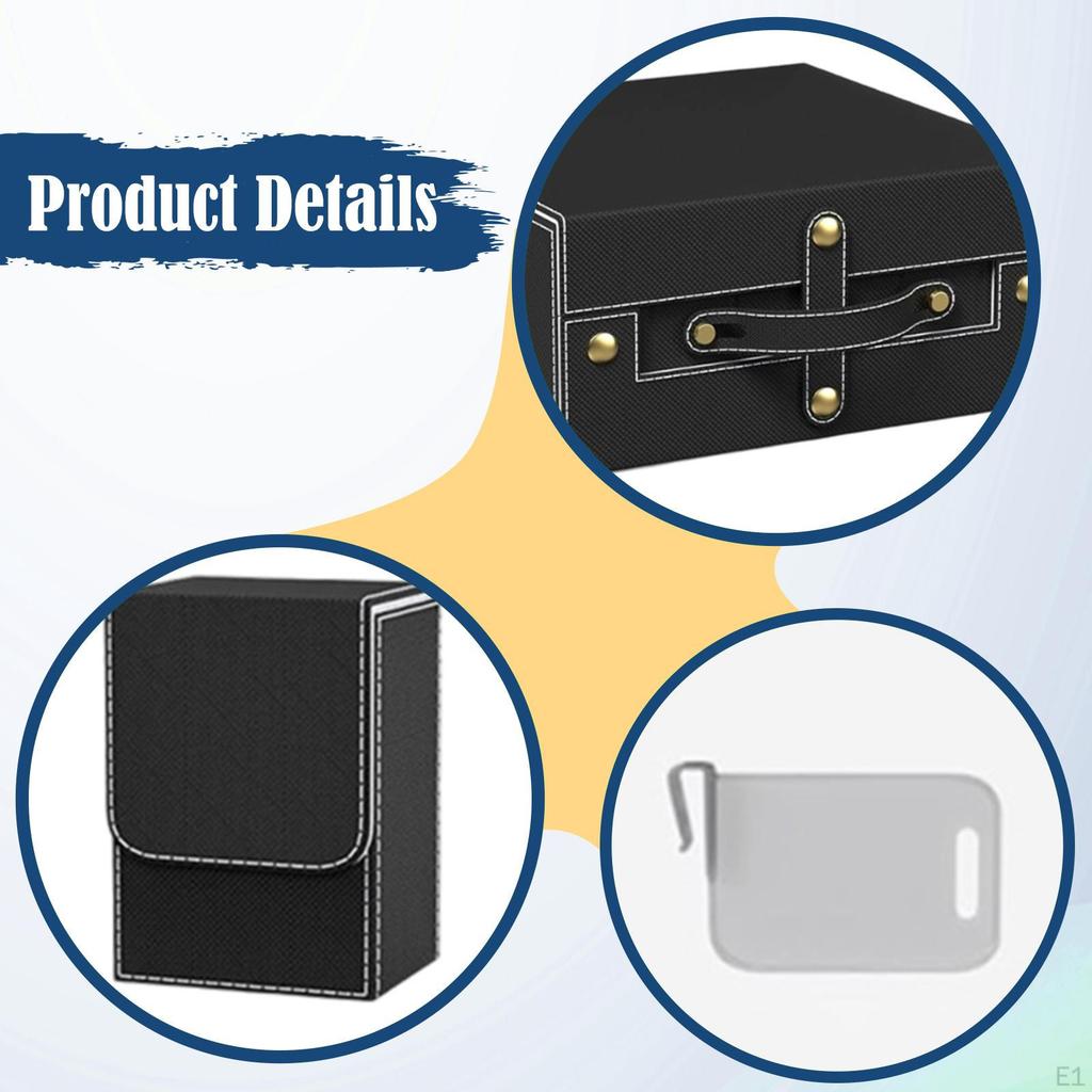 Card Storage Box Gathering Deck Organizer Holder for Baseball Cards