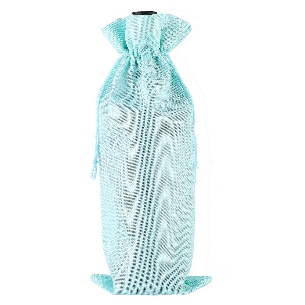 750ml Gift Burlap Linen Party Decoration Wine Bags Wine Bottle Covers Packaging Bag Champagne Pouch