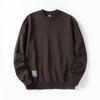 520g American Retro Heavyweight Stiff Washed Vintage Round-Neck Sweatshirt for Men, Autumn and Winter Export Men's High-Quality Jacket