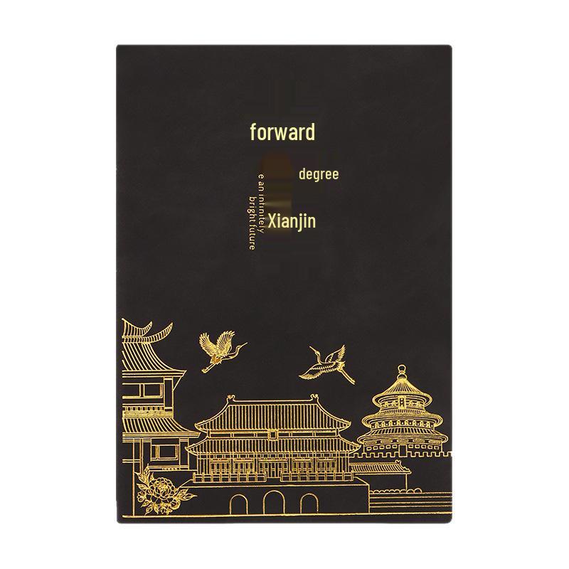 A5 Notebook Business Gift Set with Custom Logo - Corporate Souvenir for Office Meetings