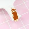 Talos Cute Corgi Dog Enamel Brooch Pin Unisex Denim Jacket Collar Sweater Scarf Badge