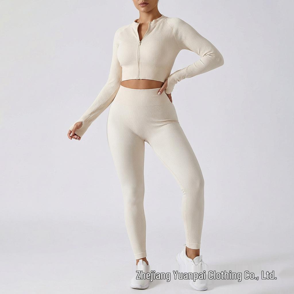 Pantaloni da Yoga Senza Cuciture Autunno-Inverno a Vita Alta Sollevamento Glutei con Tessuto Traspirante che Assorbe il Sudore