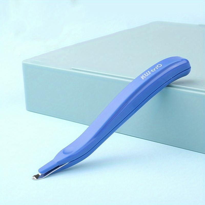 2 шт. Легкое решение для удаления скоб, подъема и удаления скоб, высококачественный магнитный инструмент для удаления скоб, прочная конструкция для школы, офиса, дома 2pcs синий