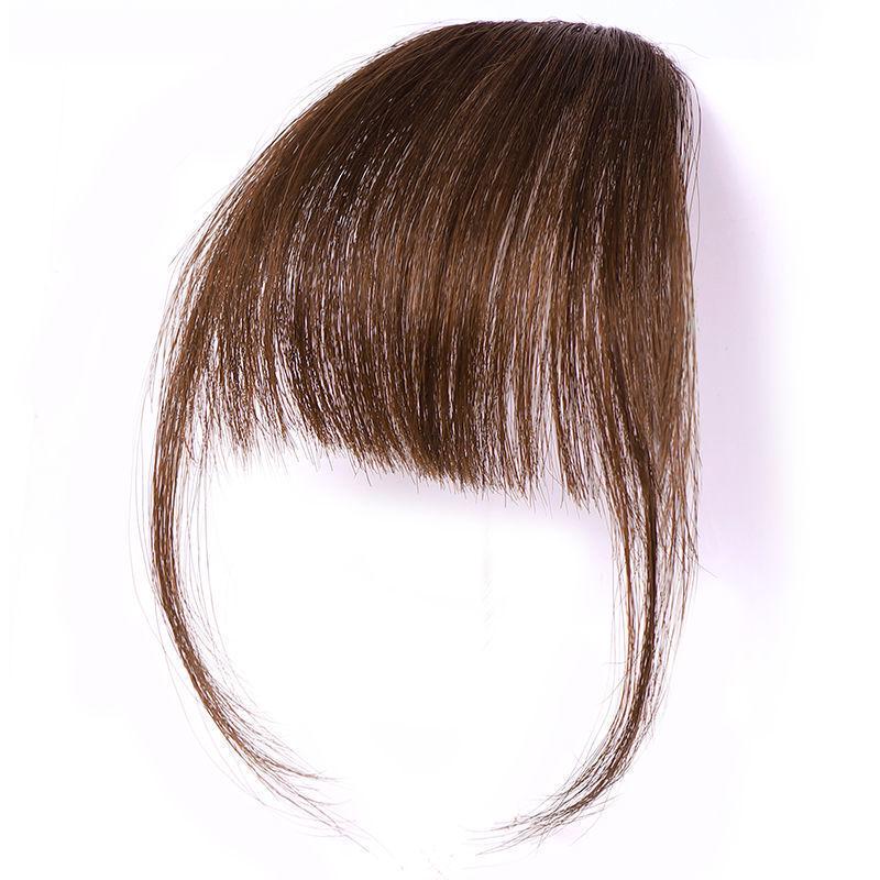 Manga Girl Invisible Air Bangs Hairpiece - Natural, Fake Forehead Wig for Summer Style
