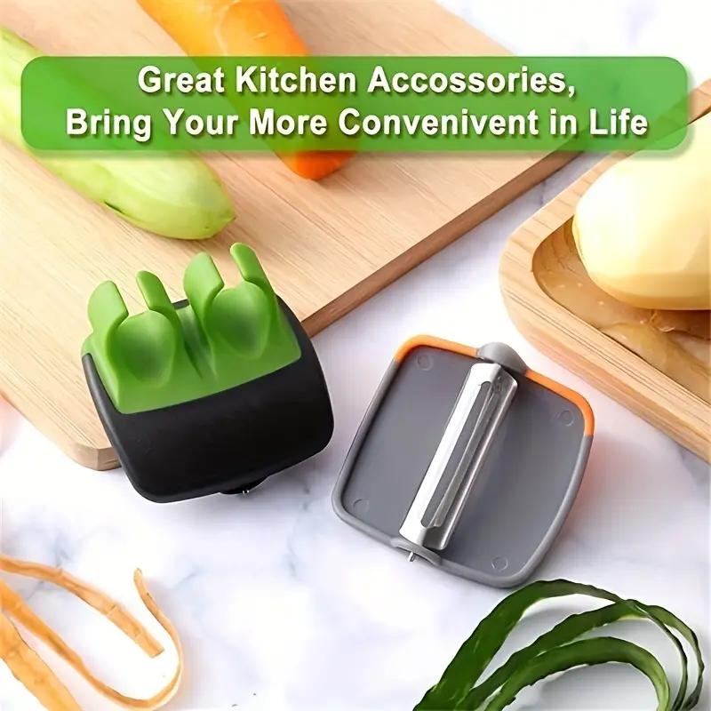 Kitchen Small Tool Finger Peeler, Vegetable And Fruit Slicer, Portable Peeling And Vegetable Cutting Tool