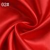 DIY 150*100cm Satin Fabric Imitation Silk Solid Color Sequin Textile Cloth Handmade Lining Silk Satin For Clothing Gift Box
