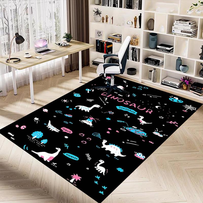 1PC Dinosaur Planet Extra Large Non Slip Floor carpet, Office, family, bedroom, Studio   Large Area Rug Indoor Rugs, , Vibrant Colors