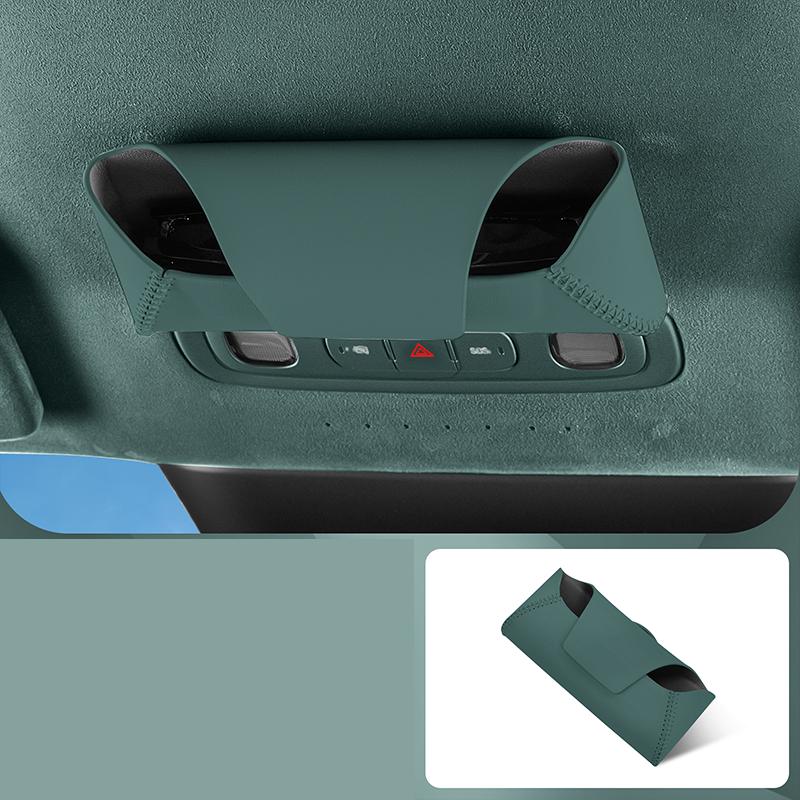 For Xiaomi YU7 2025-2026 Car Eyeglass Case Central Control Under Magnetic Suction Sunglasses Storage Box Automobile Supplies