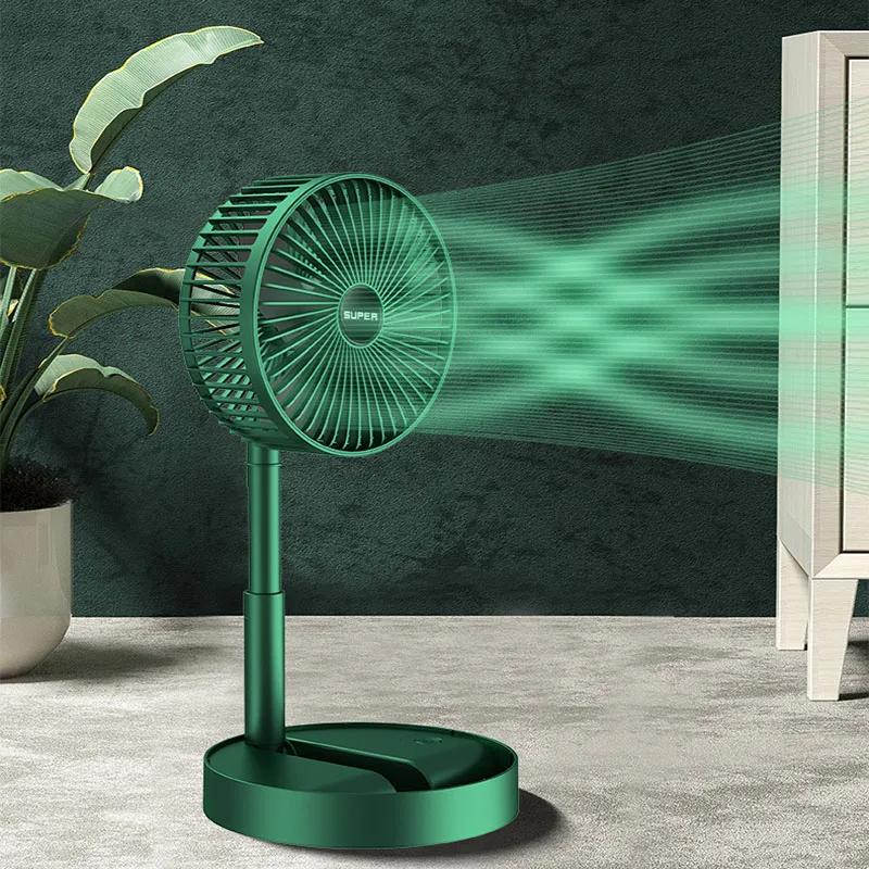 Desktop Fan Charging Model, Long Endurance USB Foldable Mini Retractable Fan, Dormitory Portable Desktop Electric Fan