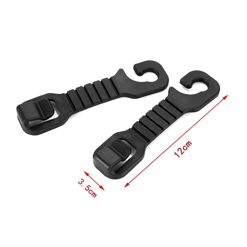 High Quality Black Color Car Hook Car Seat Pothook Car Styling Wear Hook ABS Bearing Automobiles Accessories 2 Pcs/lot
