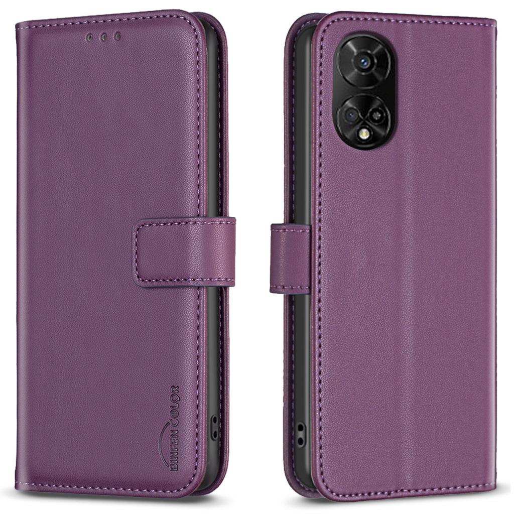 BINFEN COLOR BF17 For TCL 50 XE 5G/50 XL 5G Case Wallet Leather+TPU Flip Phone Cover