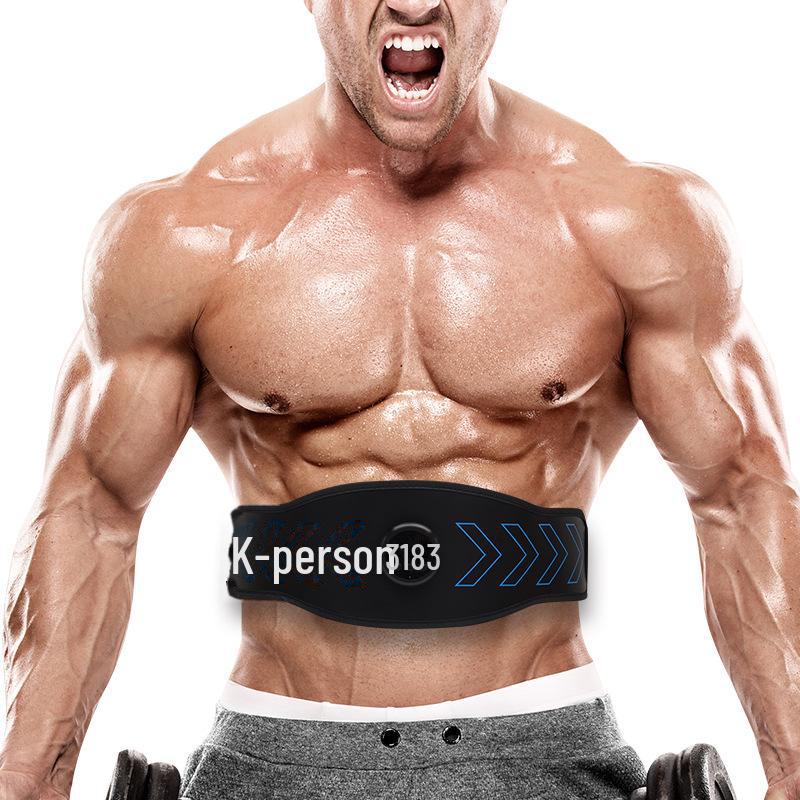 

Новый интеллектуальный пояс для тренировки мышц живота EMS для мужчин и женщин 18-speed belt charging model синий