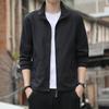 Solid Color Jacket Men's Stand-up Collar Spring Outfit New Style Men's Korean Style Slim Youth Versatile Casual Top Jacket