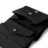 BONAVENTURA All Shrink Leather Bifold Wallet [Black] Wallet, European-grade Genuine Leather, Gift, BWAT9S-BK