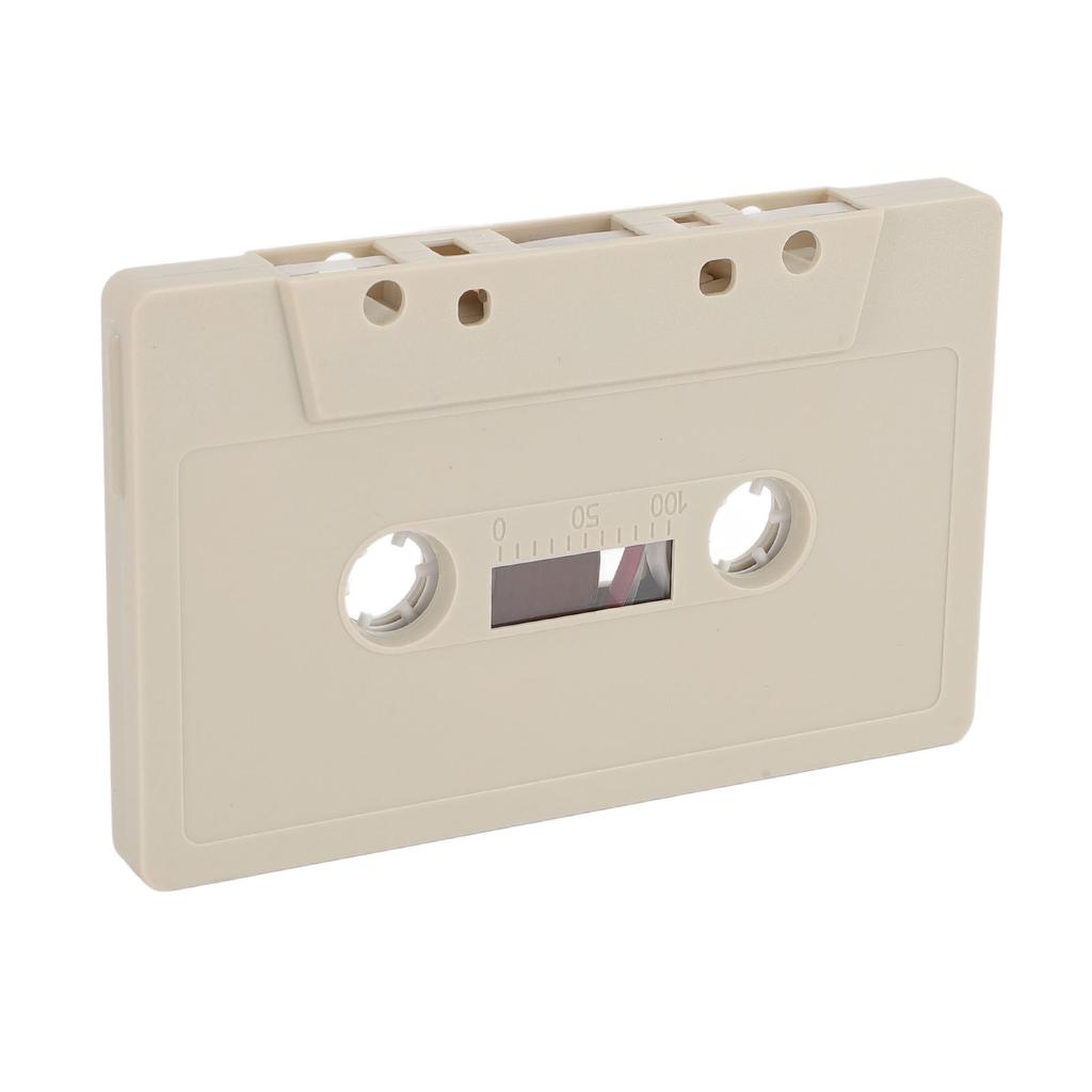 Blank Cassette Tape 45 Minute Premium Sound Empty Cassette Tape with Clear Case for Sound Music Recording